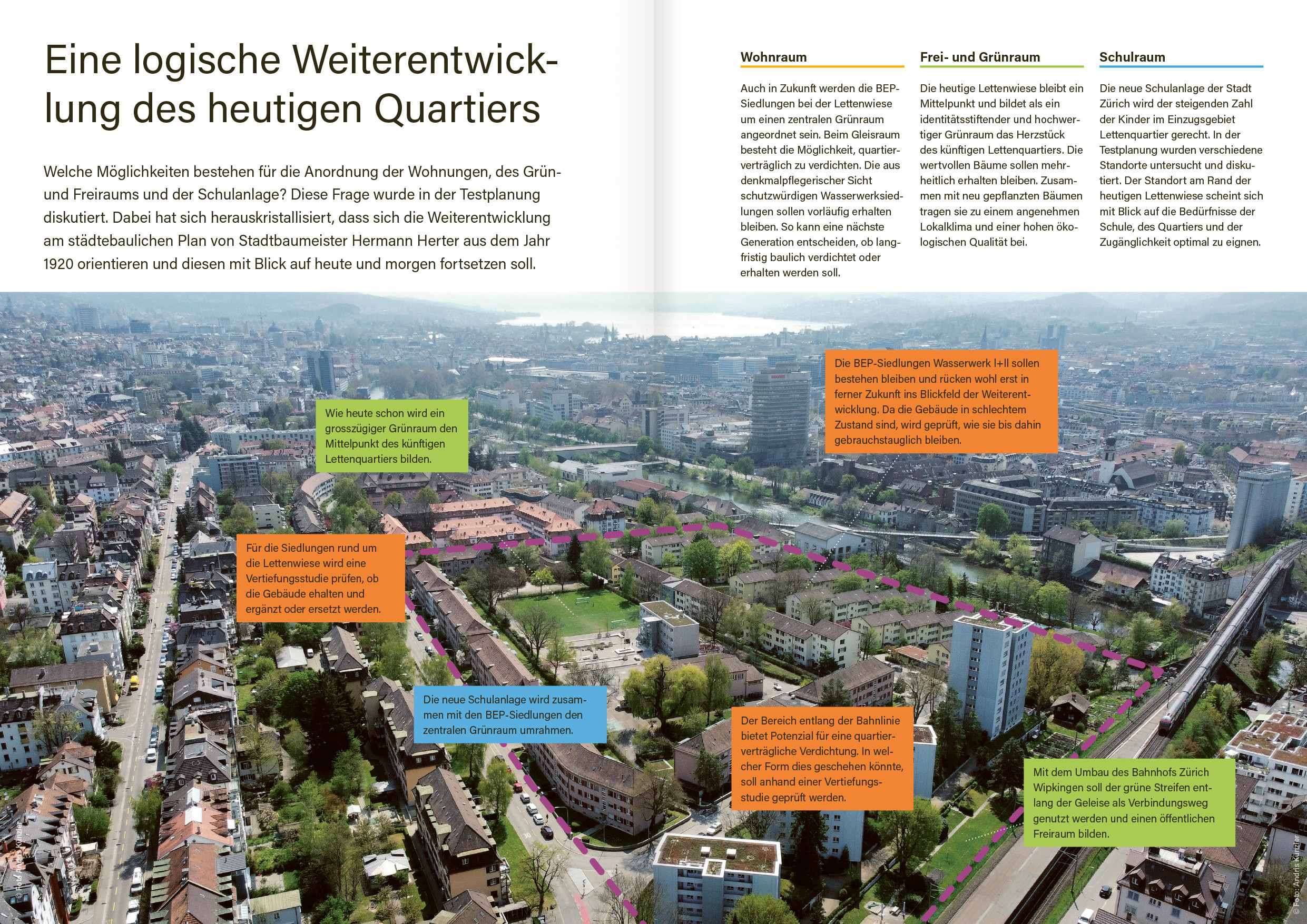 Ein ganzes Quartier für die Weiterentwicklung gewinnen.