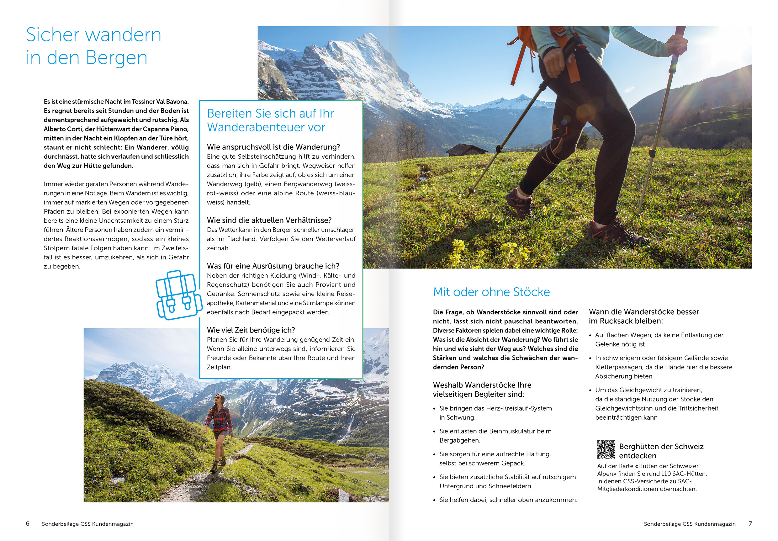 Aufzeigen, was die Gesundheitspartnerin ausmacht.